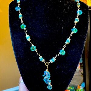 Handmade Seahorse Necklace